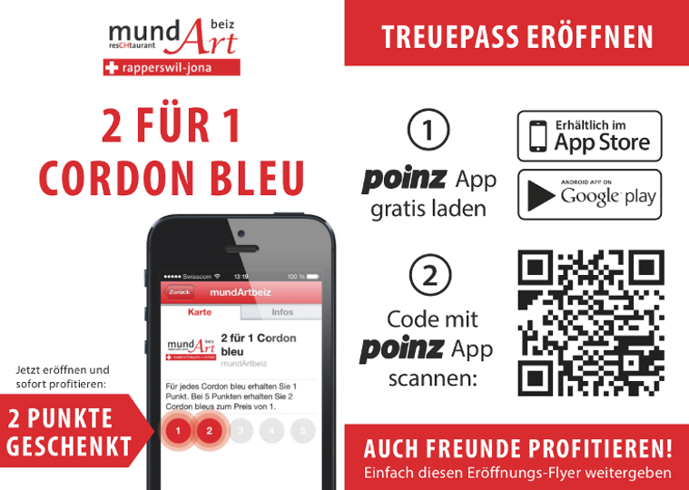 Read more about the article Treupass – 2 für 1 Cordon bleu